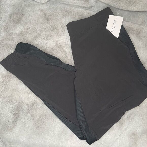 ✨ NWT Athleta Brooklyn Jogger Pants | Black | Size 12P ✨ - Picture 4 of 11